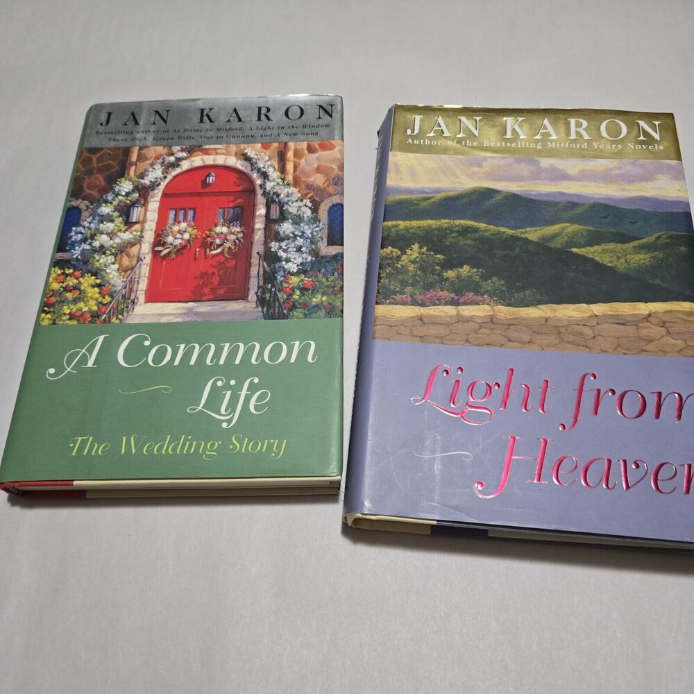 JAN KARON A Common Life (6) and Light From Heaven [9] Mitford HB